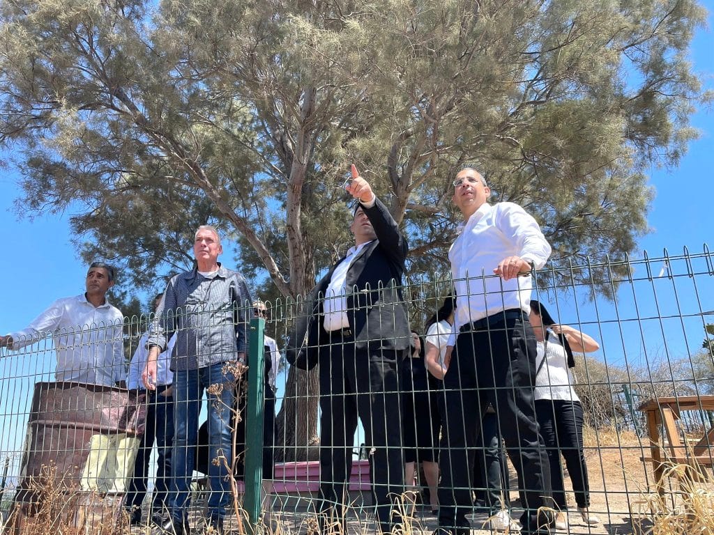 צילום מתוך פייסבוק של המנכל סהר פינטו גדרה
